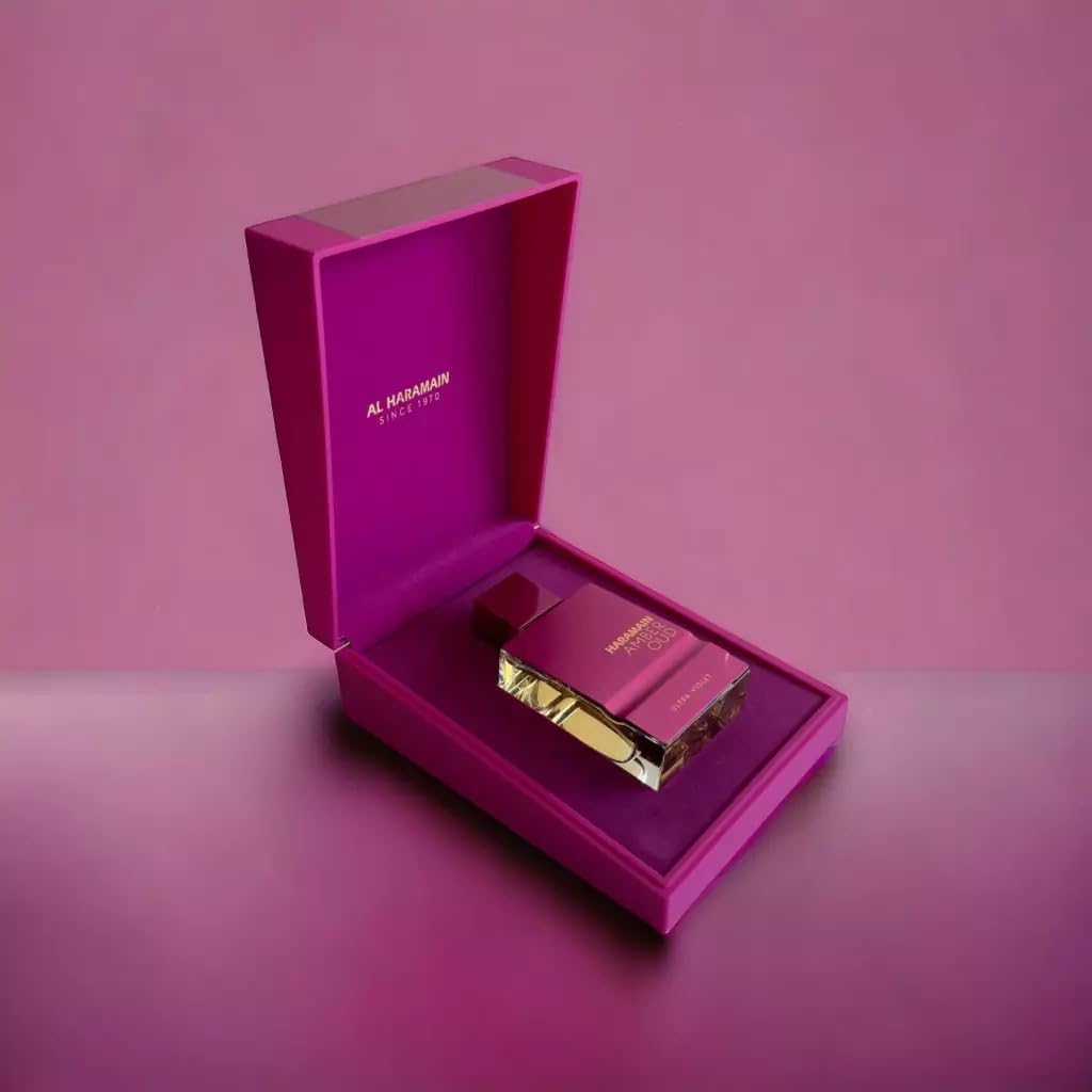Al Haramain Amber Oud Ultra Violet - Arabian Perfume for Women - Long Lasting Fragrance - Arabic Perfume - Eau De Parfum - 2 oz EDP Spray